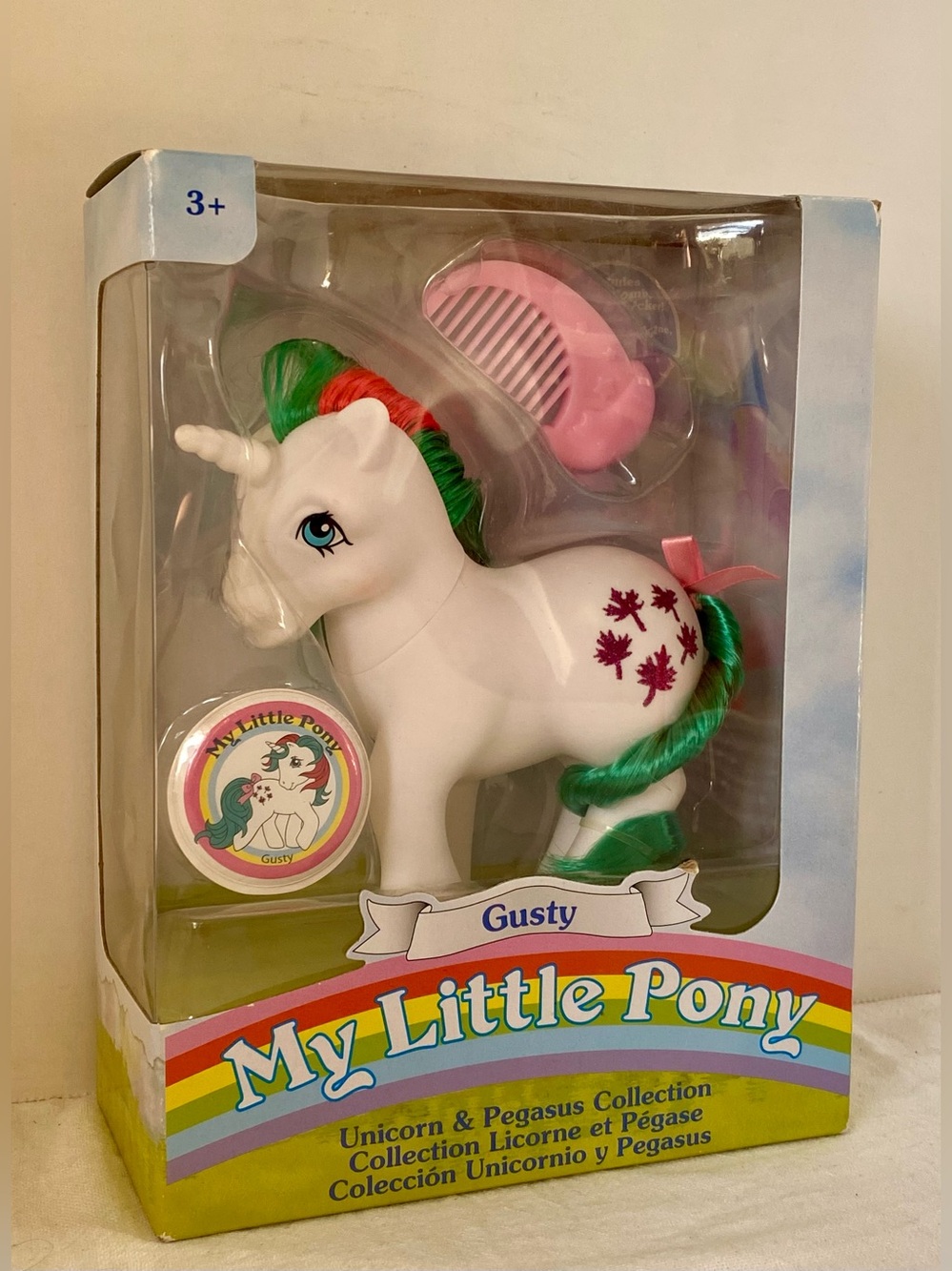 My Little Pony Gusty Unicorn & Pegasus Collection MLP Horse 2019 NIB Sealed